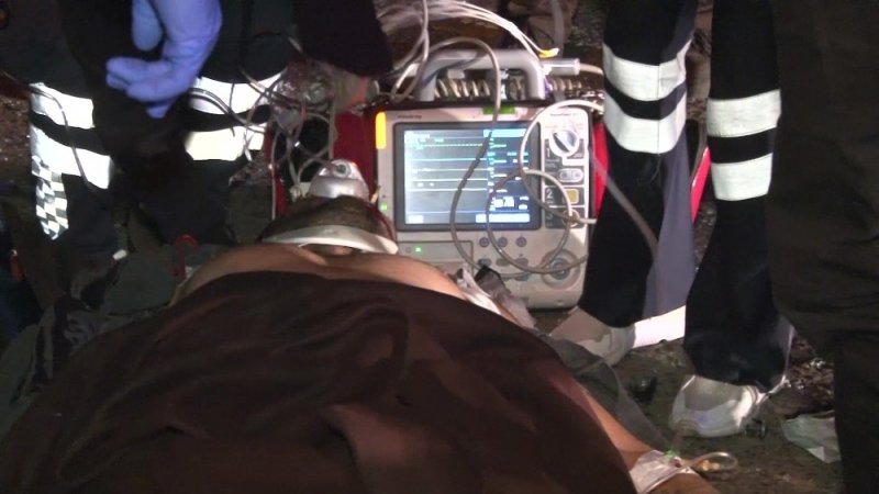 Ankara’da Motosikletiyle Kaza Yapan Sürücü Ağır Yaralandı