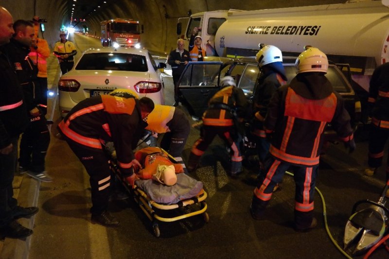 Boğsak Tüneli’nde Nefes Kesen Anlar