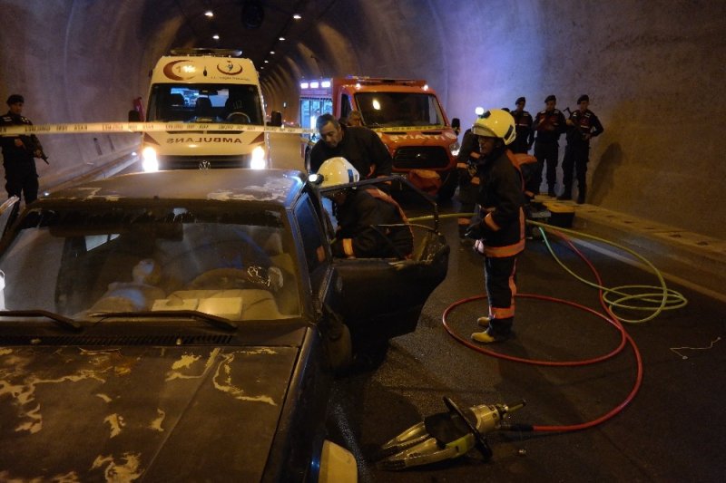 Boğsak Tüneli’nde Nefes Kesen Anlar