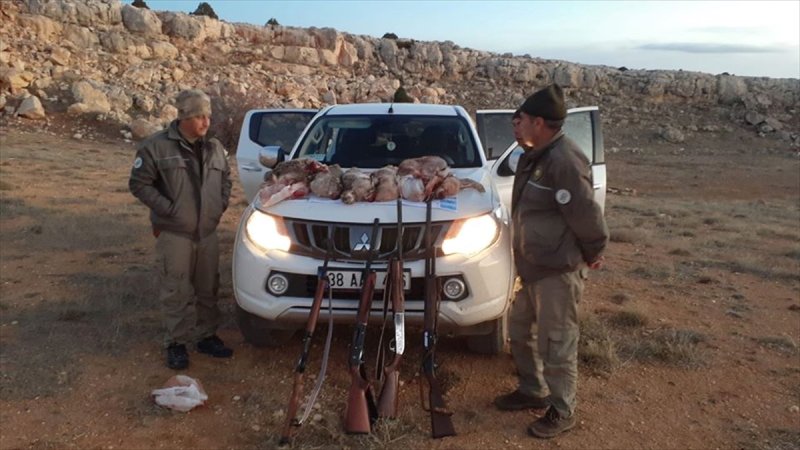 Karaman'da Kaçak Avcılara Ceza