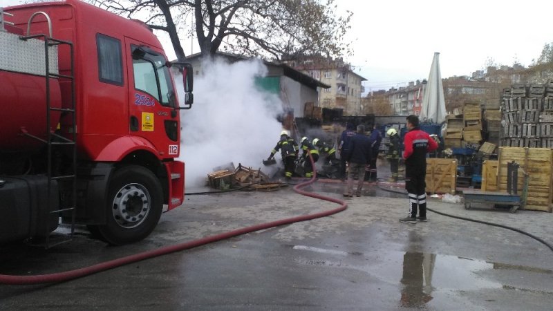 Sebze Halinde Yangın Paniği