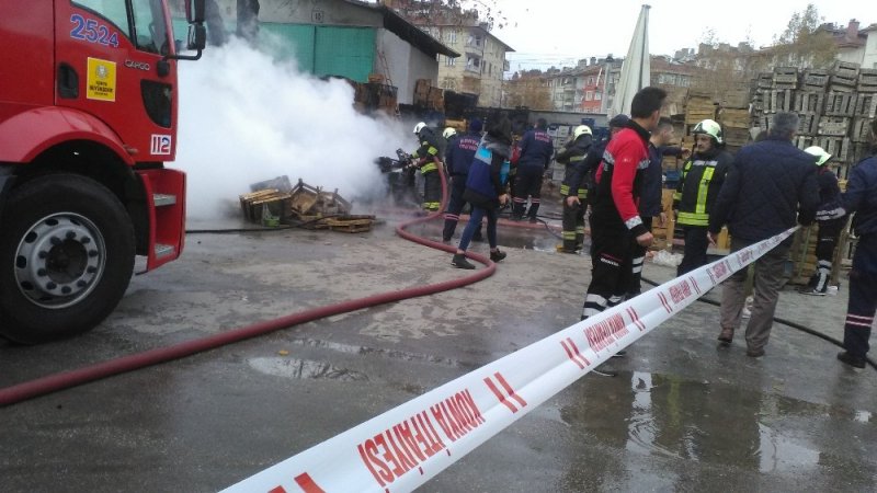 Sebze Halinde Yangın Paniği