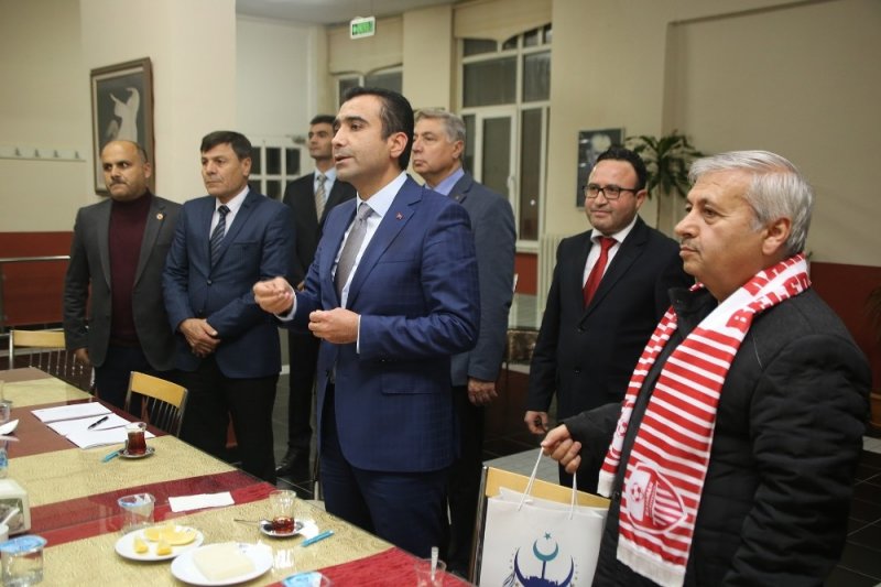 Karaman'da Muhtarlar Belediyeye Misafir Oldu