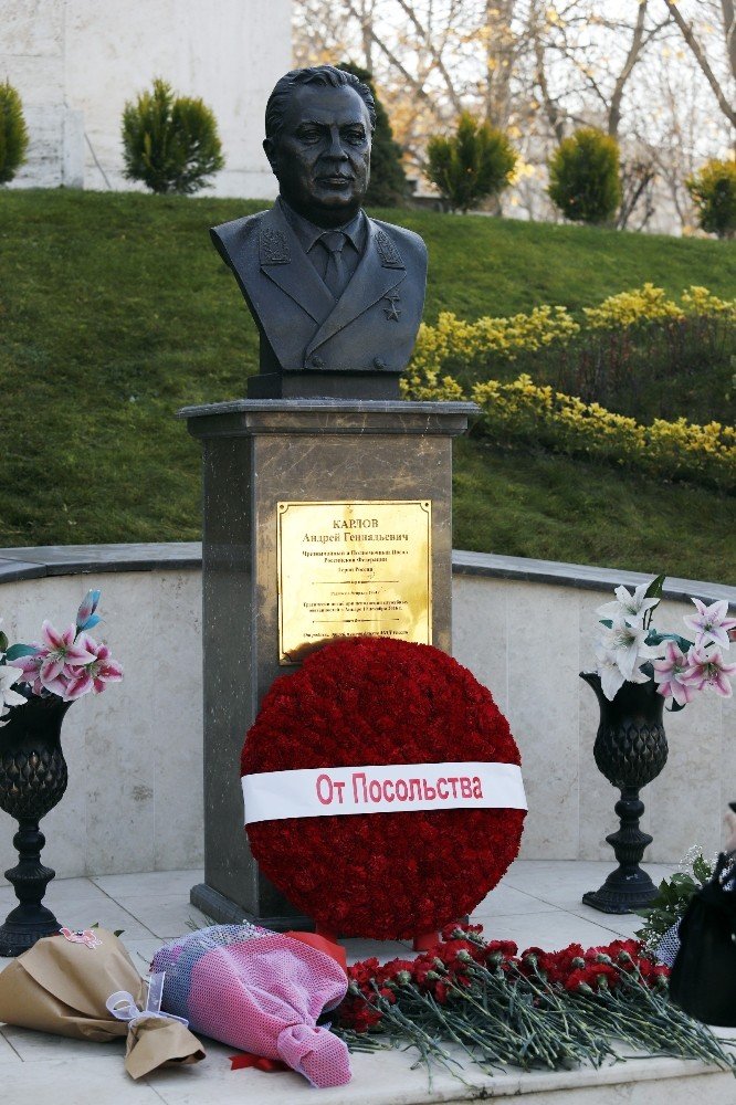 Suikasta Uğrayan Rus Büyükelçi Andrey Karlov Ölümünün 3. Yılında Anıldı