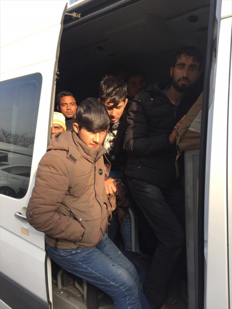 Ankara'da 38 Düzensiz Göçmen Yakalandı