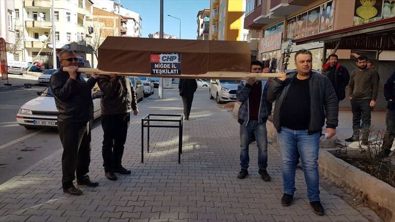 Niğde'de Chp İl Yönetimini 