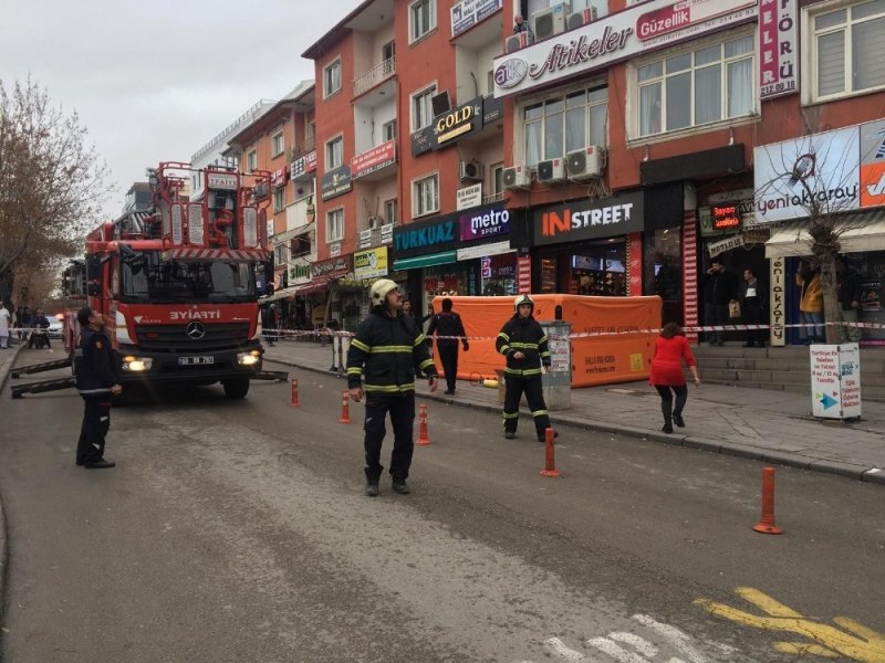 Aksaray’da İntihar Girişimi