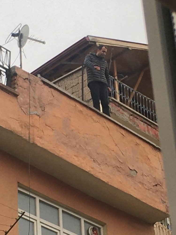 Aksaray’da İntihar Girişimi