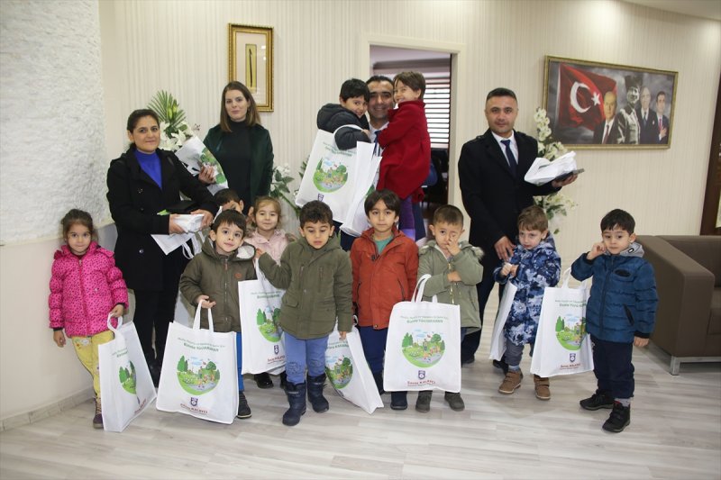 Anaokulu Öğrencilerinin Karaman Belediyesini Ziyareti