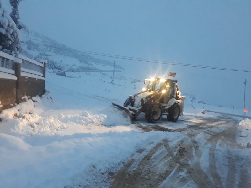 Ermenek Belediyesinin Karla Mücadele Çalışmaları