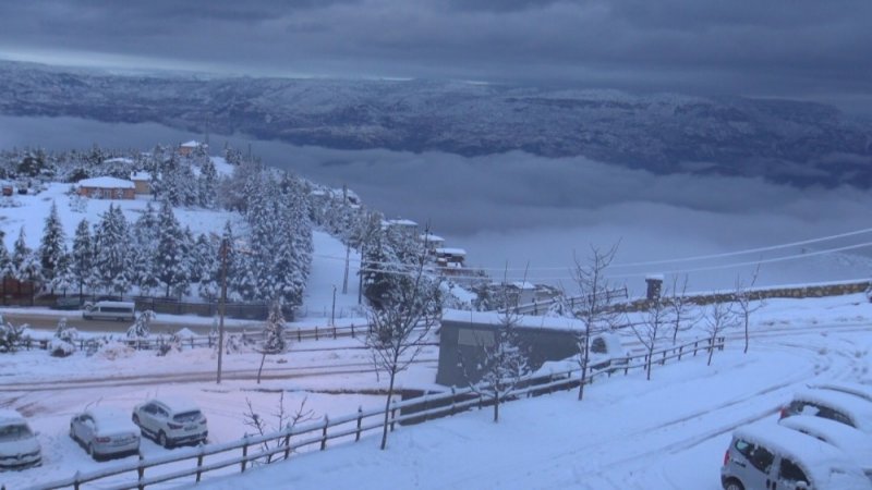 Karaman’ın Ermenek İlçesinde Eğitime Kar Engeli