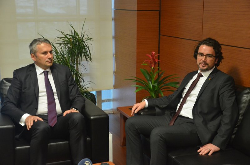 Romanya'nın Ankara Büyükelçisi Şopanda, Karamanlı İş İnsanlarıyla Bir Araya Geldi