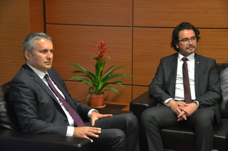 Romanya'nın Ankara Büyükelçisi Şopanda, Karamanlı İş İnsanlarıyla Bir Araya Geldi