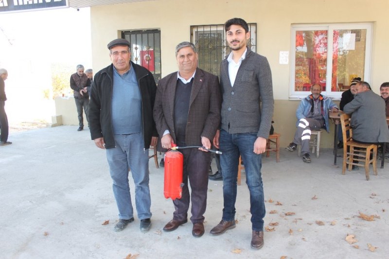 Isınması İçin Çalışır Halde Bırakılan Lpg’li Otomobilde Yangın