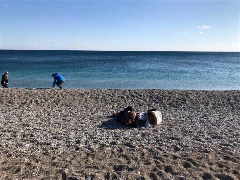 Antalya'da Ocak Ayında Deniz Keyfi