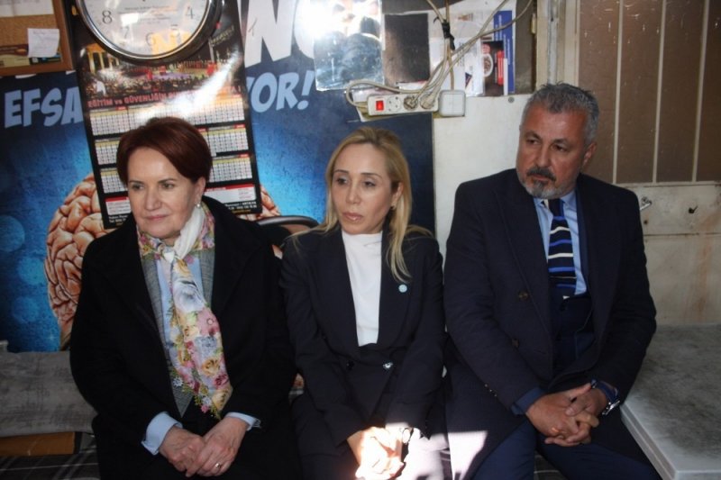 İyi Parti Genel Başkanı Akşener Antalya’da