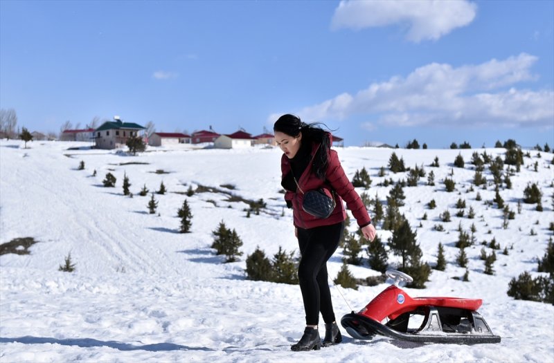 Mersin'de Düzenlenen Toroslar Kar Festivali 
