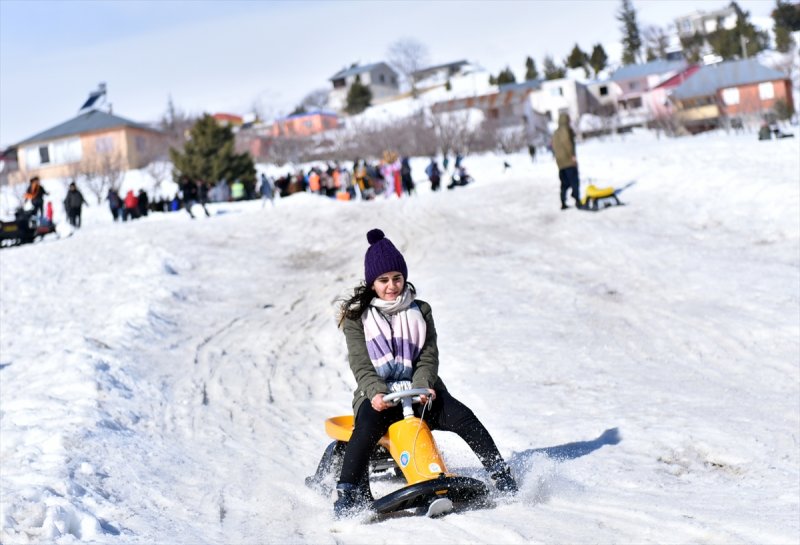 Mersin'de Düzenlenen Toroslar Kar Festivali 