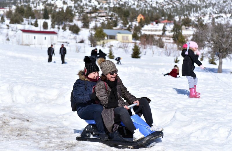 Mersin'de Düzenlenen Toroslar Kar Festivali 