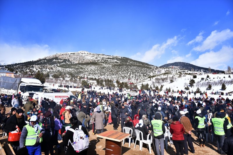 Mersin'de Düzenlenen Toroslar Kar Festivali 