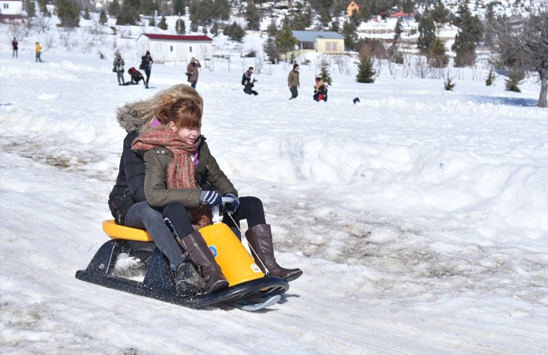 Mersin'de Düzenlenen Toroslar Kar Festivali 