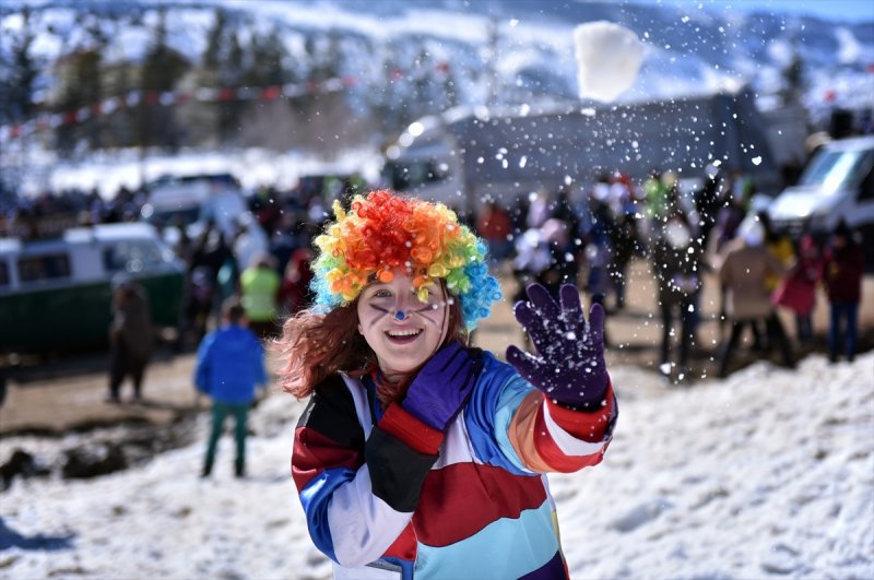 Mersin'de Düzenlenen Toroslar Kar Festivali 