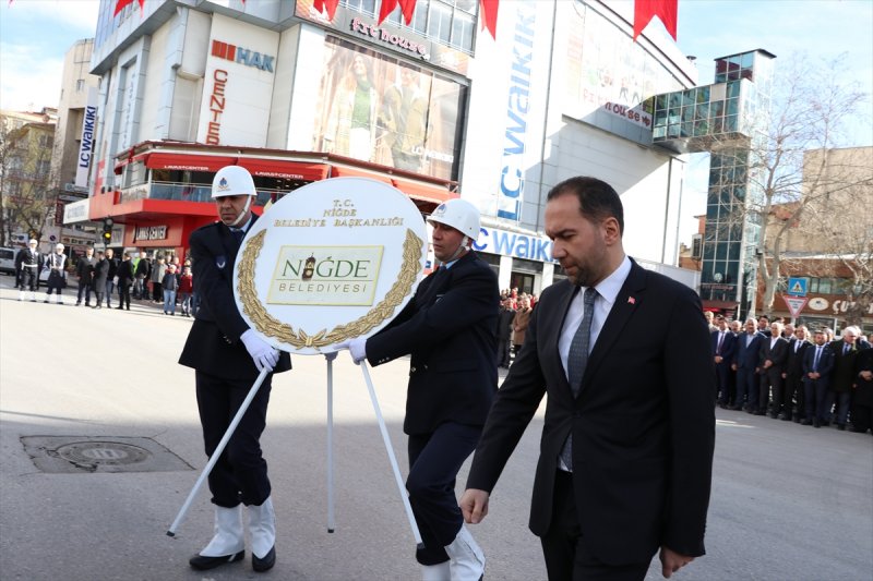 Atatürk'ün Niğde'ye Gelişinin 86. Yıl Dönümü Kutlandı