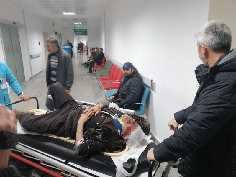 Aksaray’da Kamyon Yayaya Çarptı: 1 Yaralı