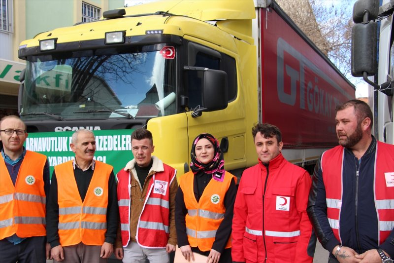 Mehir Vakfının Arnavutluk'taki Depremzedelere Yardımı