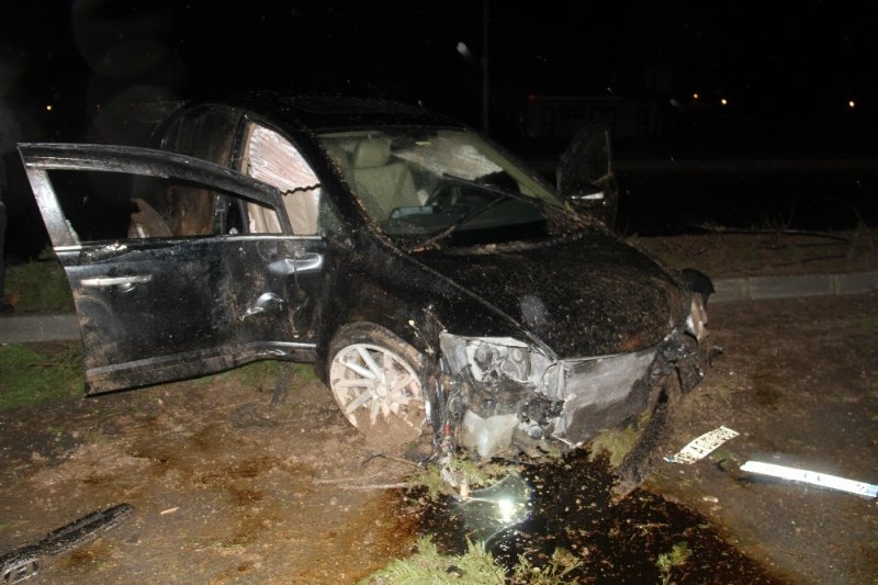 Konya’da İki Otomobil Çarpıştı: 4 Yaralı