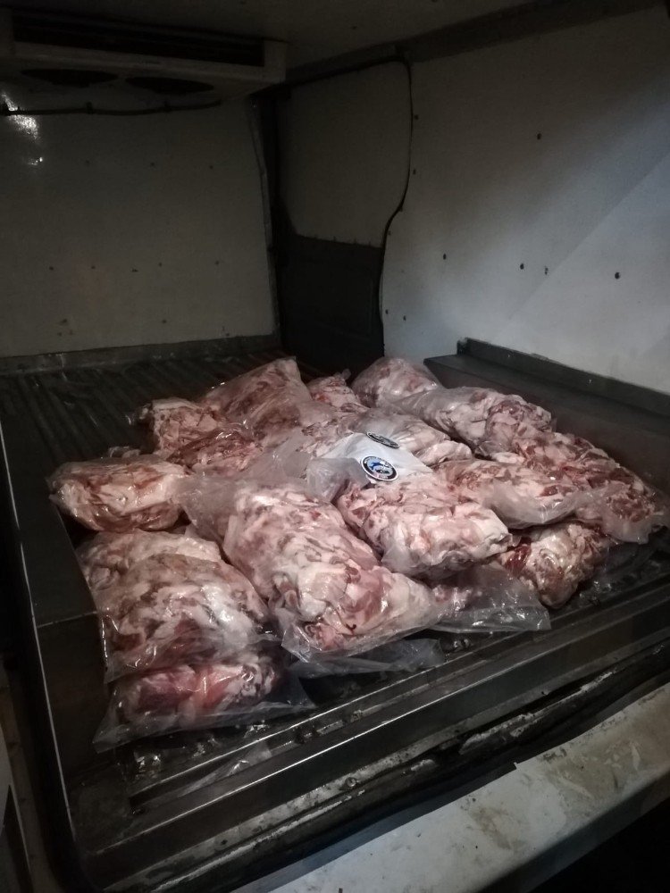 Mersin’de 170 Kilogram Kokmuş Et Ele Geçirildi