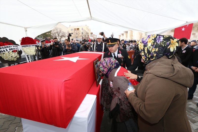 Van'daki Çığ Felaketinde Şehit Olan Uzman Onbaşı Süslü, Son Yolculuğuna Uğurlandı