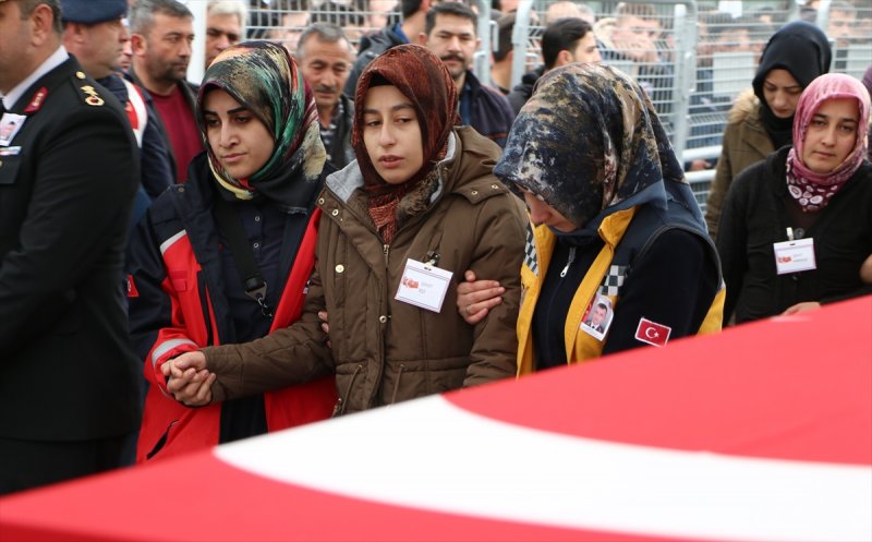 Van'daki Çığ Felaketinde Şehit Olan Uzman Onbaşı Süslü, Son Yolculuğuna Uğurlandı