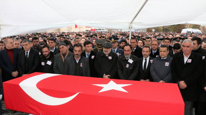 Van'daki Çığ Felaketinde Şehit Olan Uzman Onbaşı Süslü, Son Yolculuğuna Uğurlandı