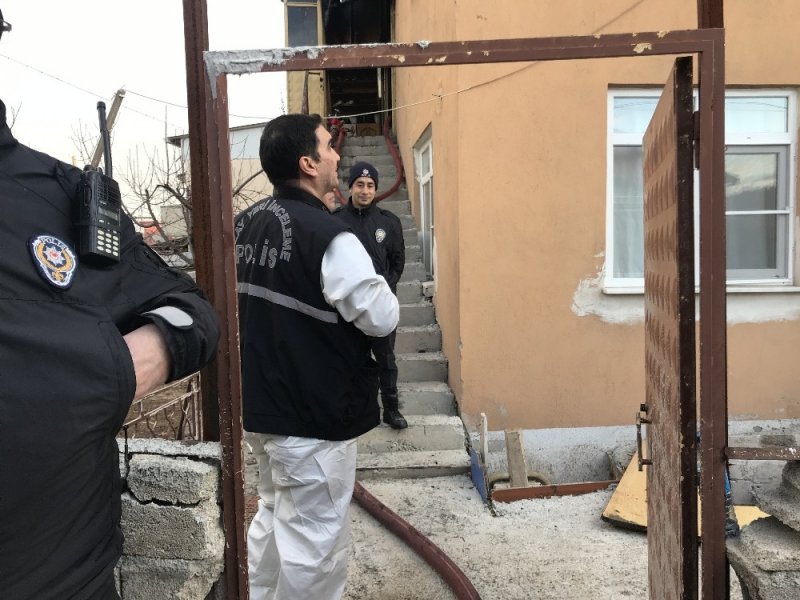 Konya'daki Yangında Engelli Kadın Hayatını Kaybetti