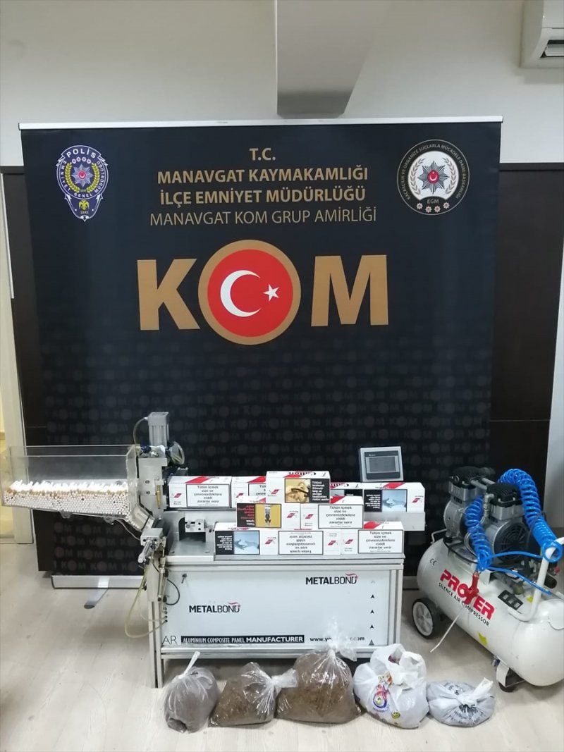 Antalya'da Uyuşturucu Ve Kaçak Tütün Operasyonu