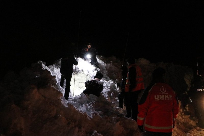 Kayseri’de Çığ Düşen Bölgede Çalışmalar Tamamlandı