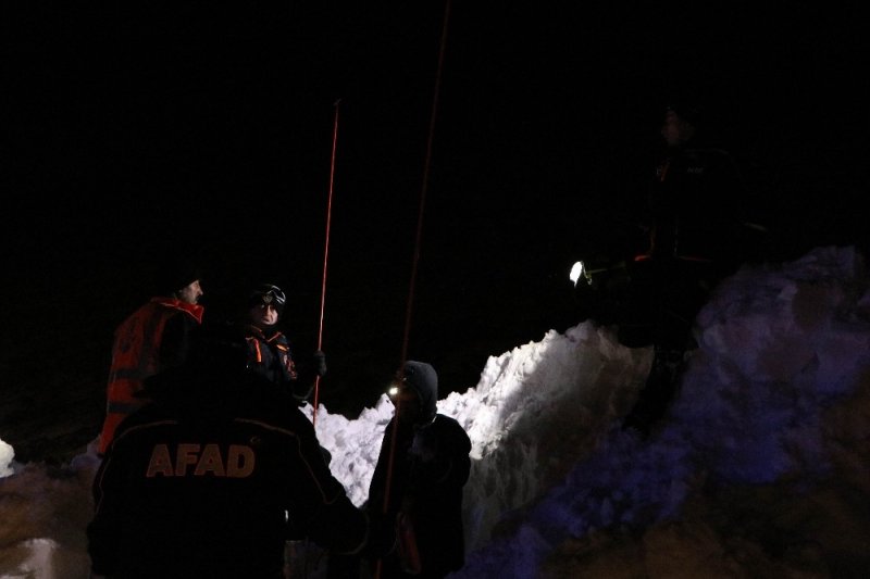 Kayseri’de Çığ Düşen Bölgede Çalışmalar Tamamlandı