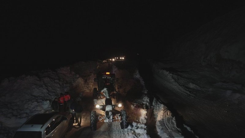 Kayseri’de Çığ Düşen Bölgede Çalışmalar Tamamlandı