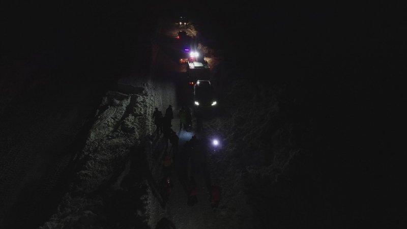 Kayseri’de Çığ Düşen Bölgede Çalışmalar Tamamlandı