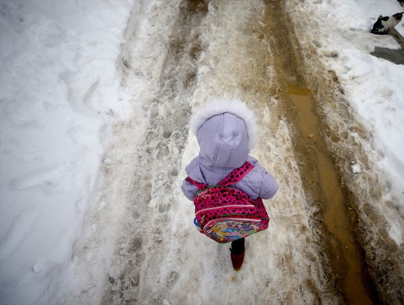 Konya'da Öğrencilerin Zorlu Eğitim Yolculuğu