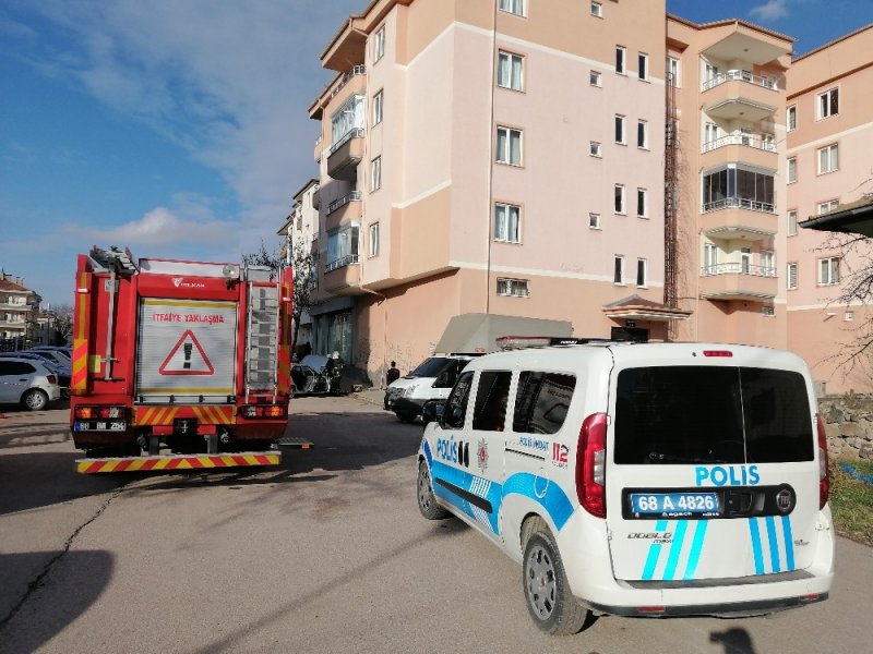 Aksaray'da Otomobil Patlamanın Eşiğinden Döndü