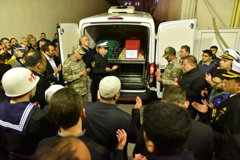 İdlib Şehitleri Memleketleri Mersin'e Getirildi