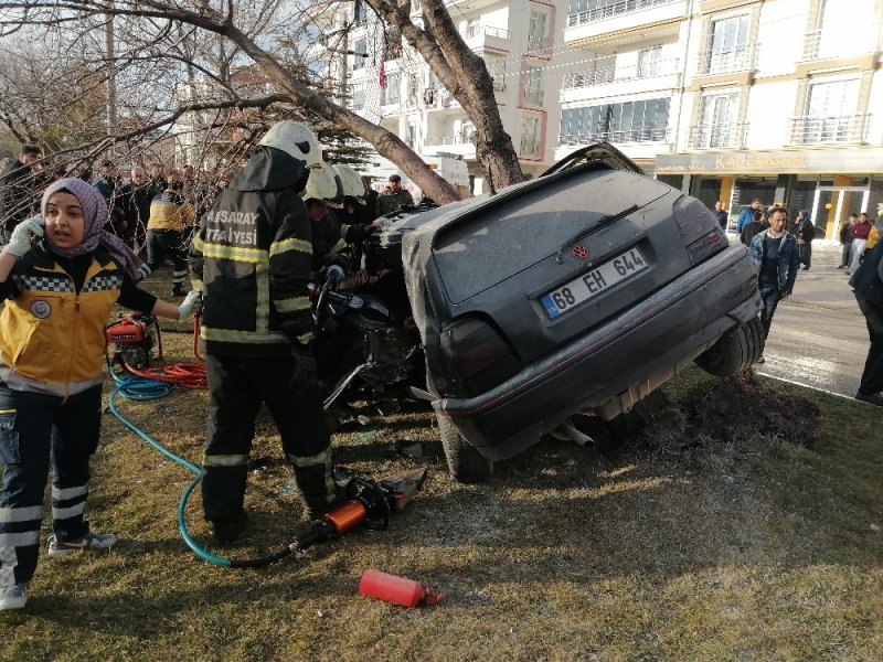 Aksaray'da Yaşanan Trafik Kazasında Bir Kişi Hayatını Kaybetti