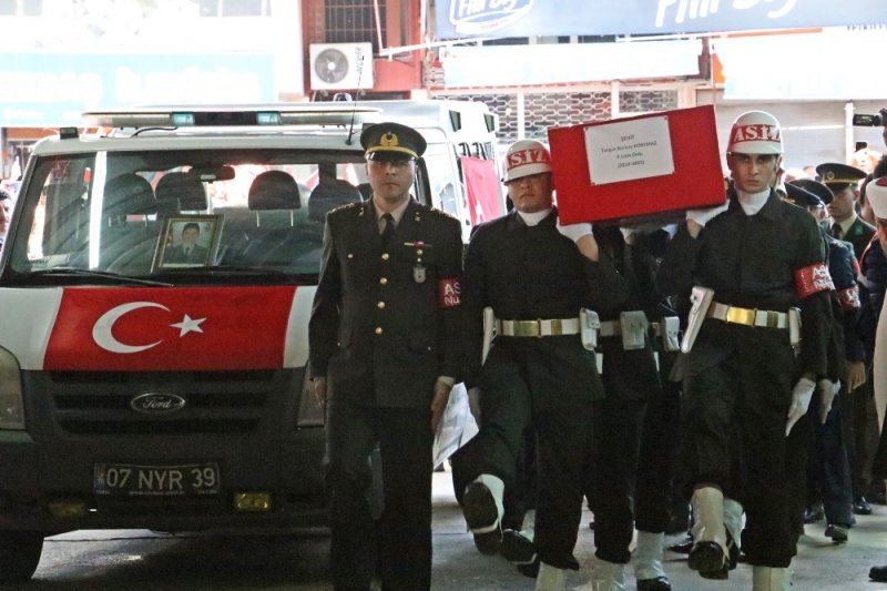 Antalyalı Şehit Son Yolculuğuna Uğurlandı