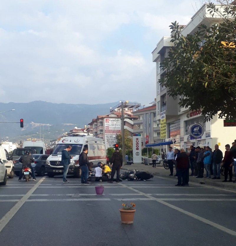 Alanya'da Trafik Kazası : 1 Ölü
