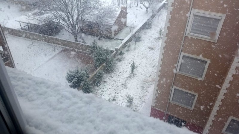 Kulu’da Dolu Ve Kar Yağışı Etkili Oldu