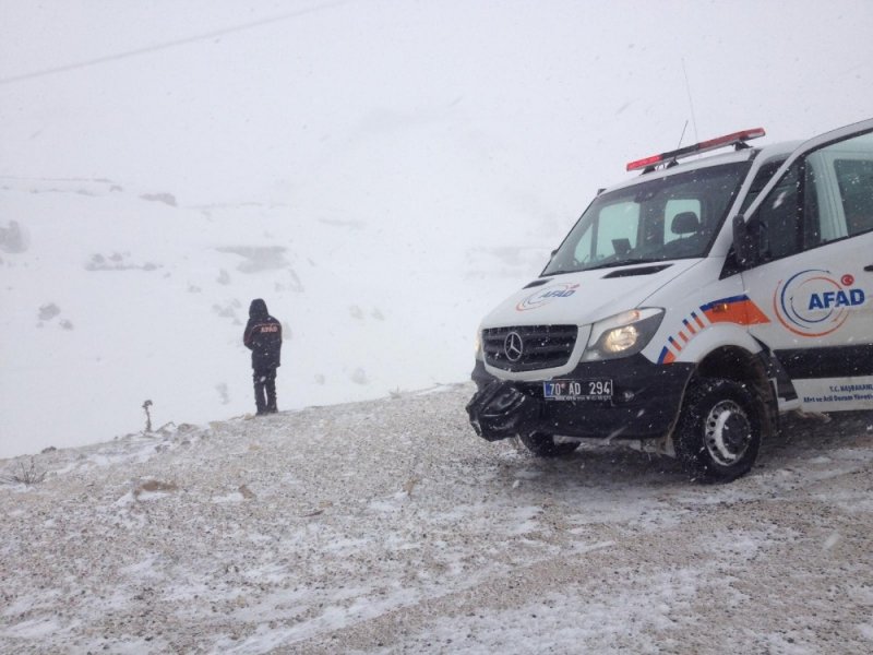 Karaman’da Kayıp Şahıs İçin Arama Kurtarma Çalışması Başlatıldı