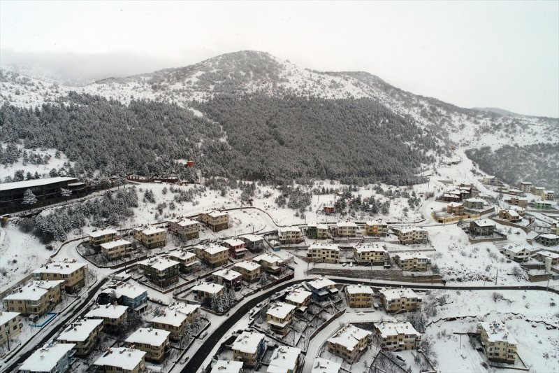 Erciyes'te Kar Kalınlığı 105 Santimetre Ölçüldü
