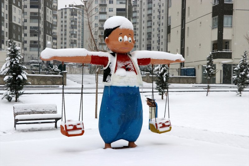 Erciyes'te Kar Kalınlığı 105 Santimetre Ölçüldü